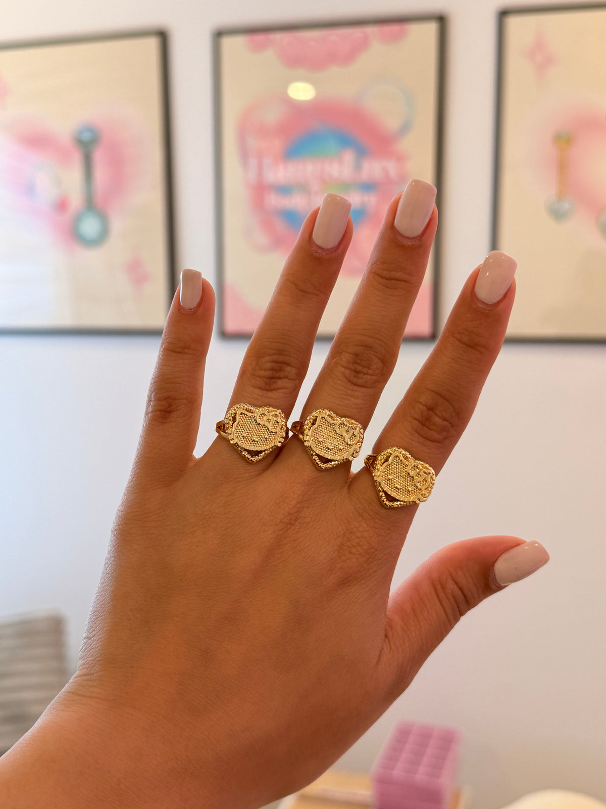 Kitty Ring Size 6