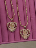 Heart Kitty Necklace